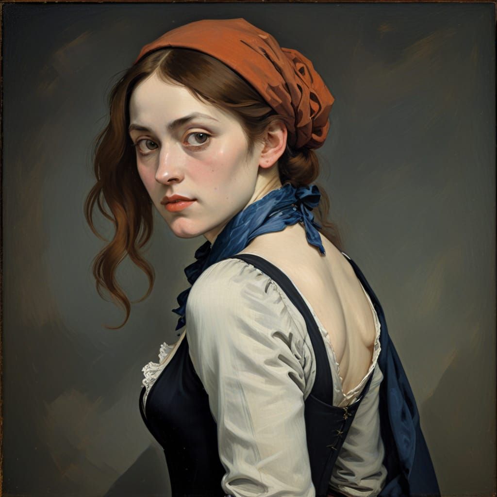 Goya Bosch Cezanne Holbein: A Digital Art Fusion