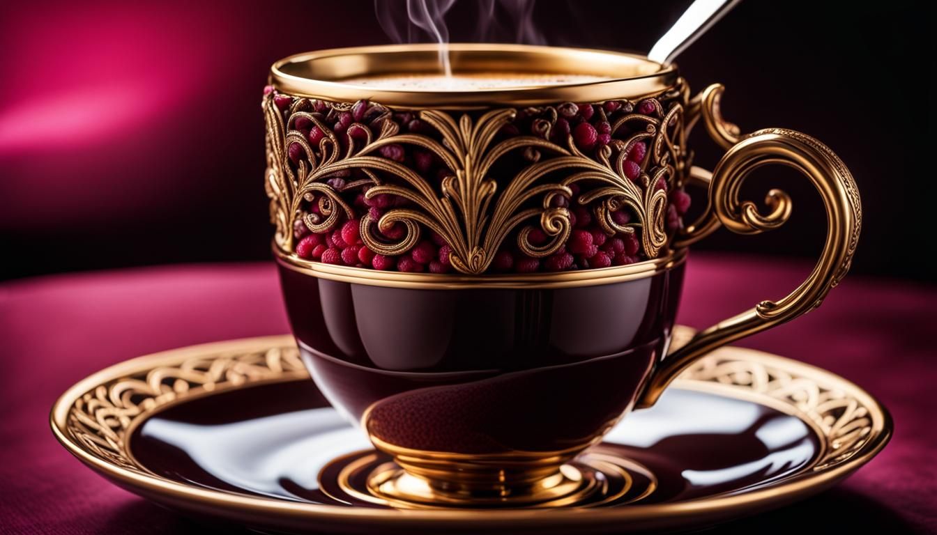 Elaborate Beautiful Coffee Cup