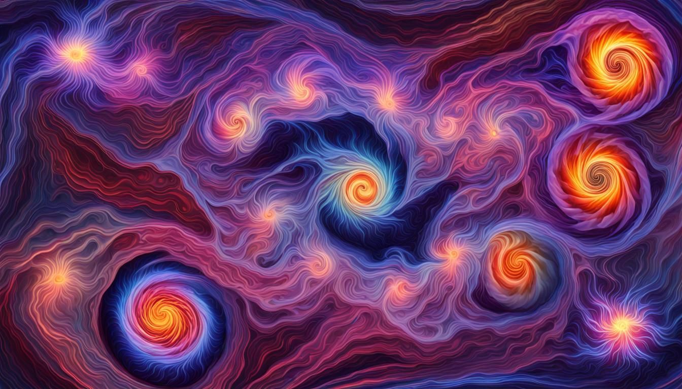 Iridescent Stars in Swirling Electromagnetic Field