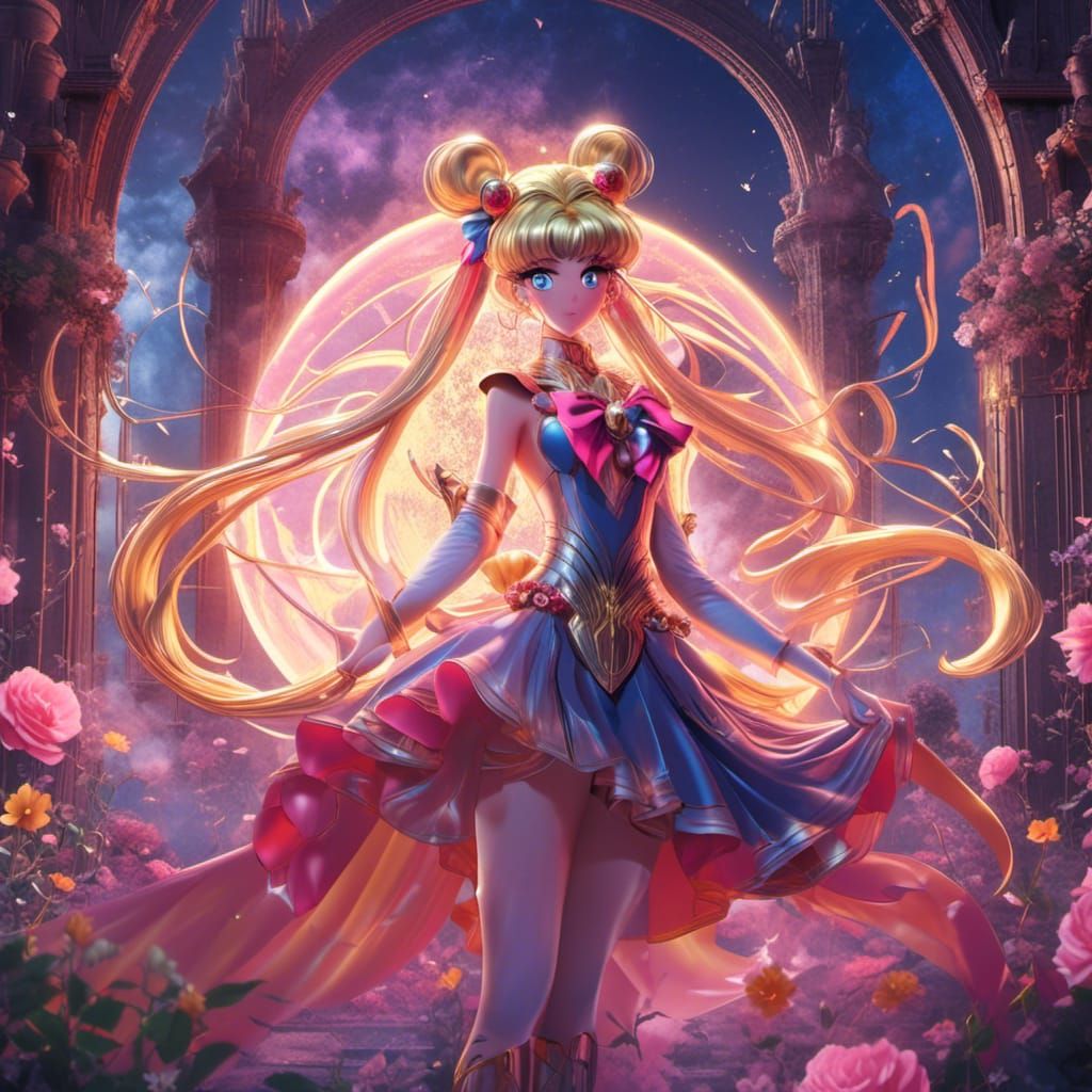 Sailor Moon Detailed Fantasy Art