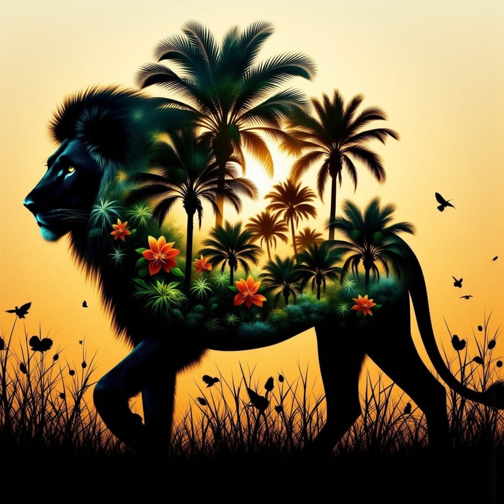 ** Original image **
When two worlds collide