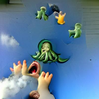 Child's Descent into Cthulhu's Many Mouths
