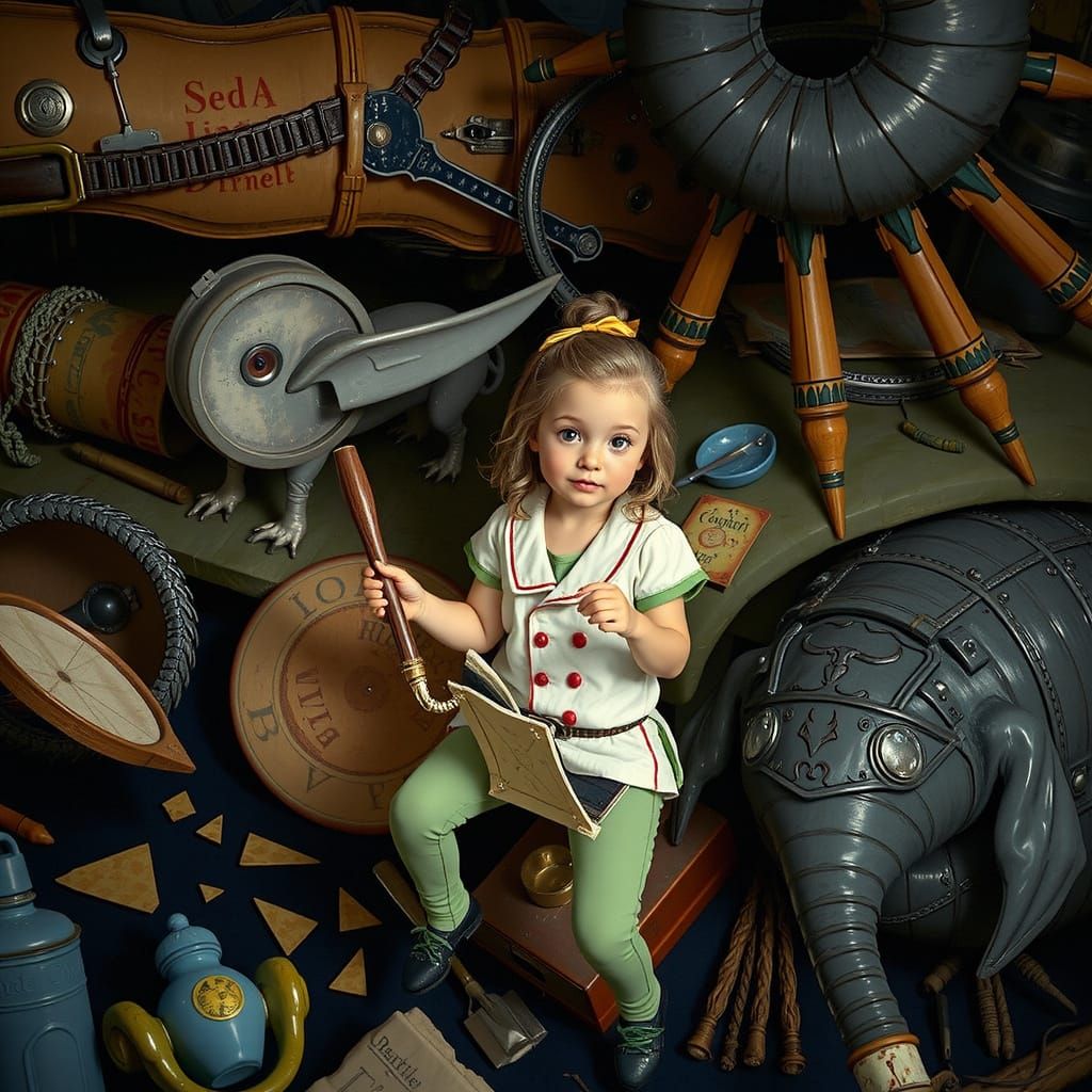 Disney Hellscape in Photorealistic Chaos