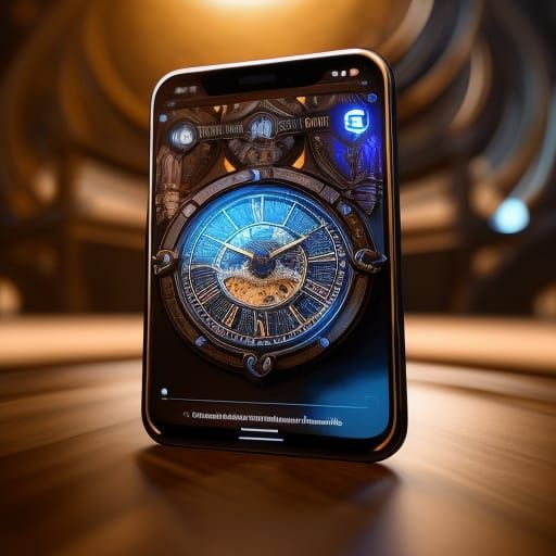 Customizable Elegant Clock Mobile App