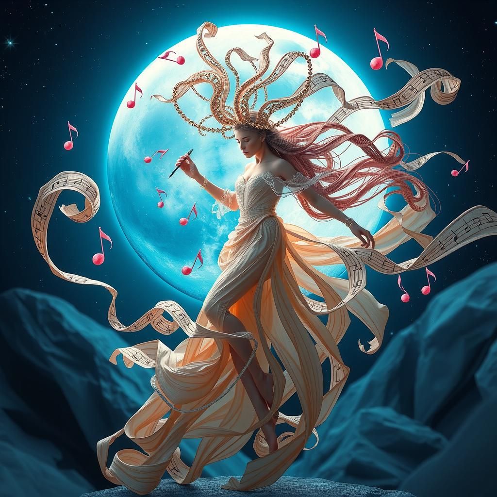 Mystical Surreal Dreamscape with Dream Weaver