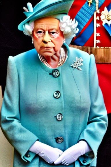AI Image of Elizabeth II