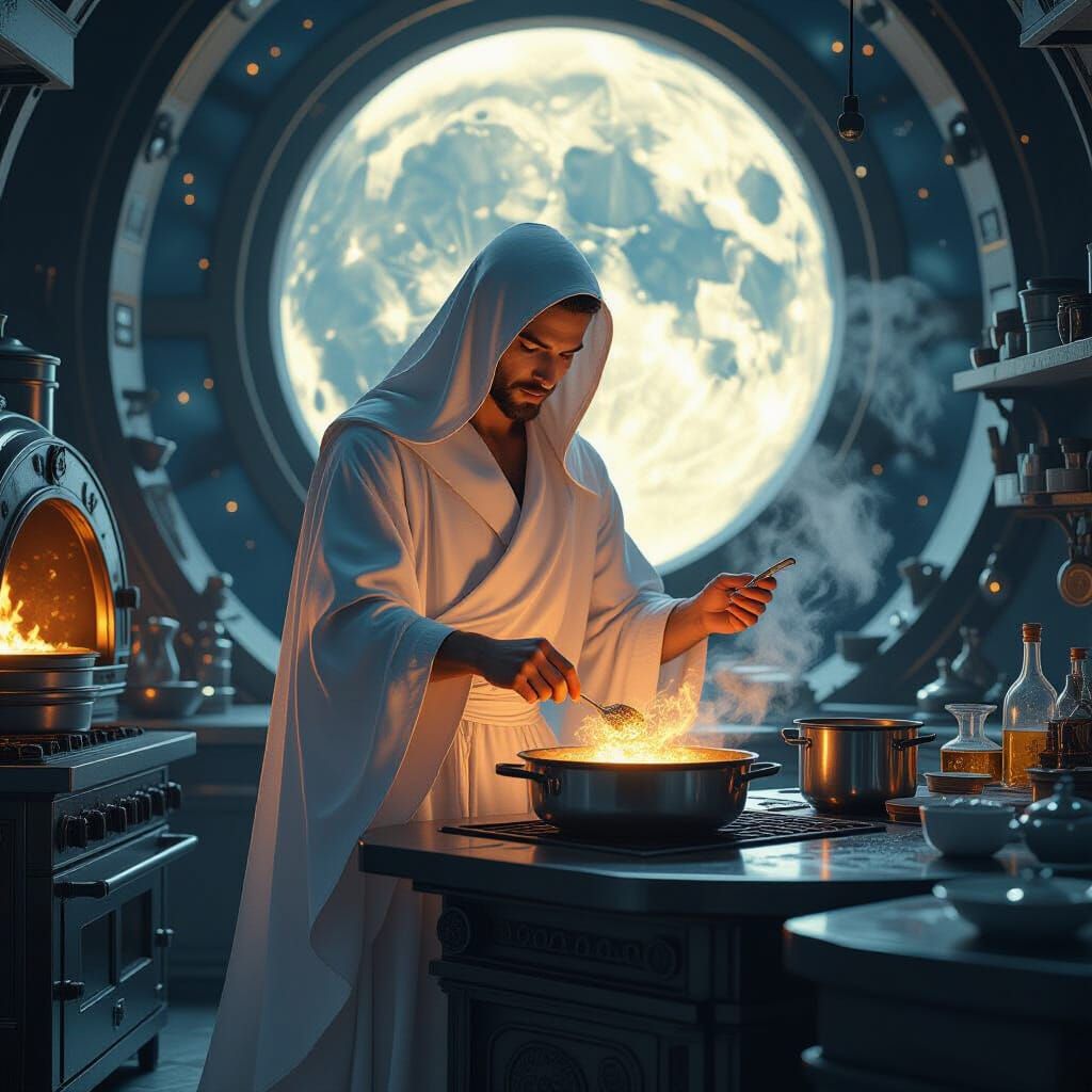 Celestial Chef Creates Stardust Delicacies