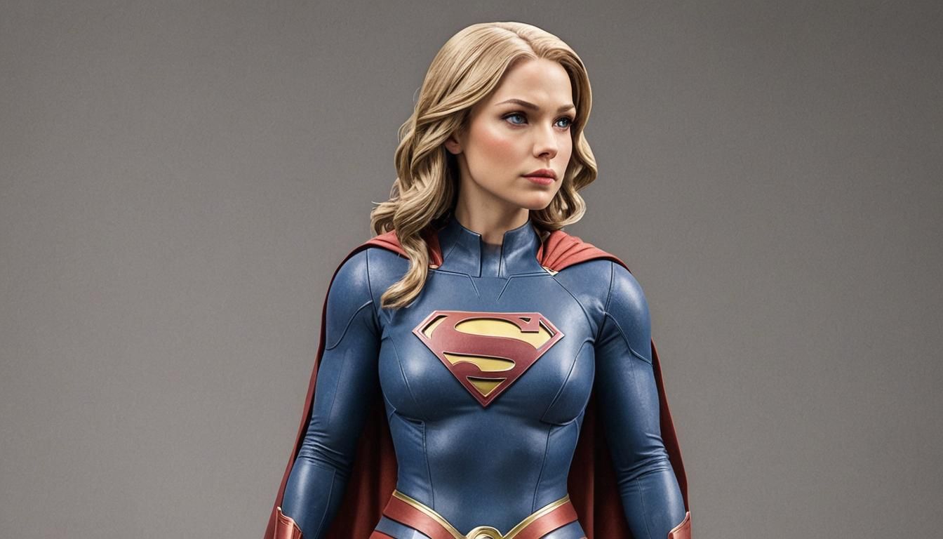 Supergirl as a Life-Size Rubber Doll