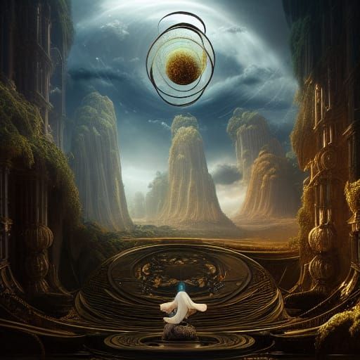 Ethereal Music of the Spheres: Digital Matte Painting