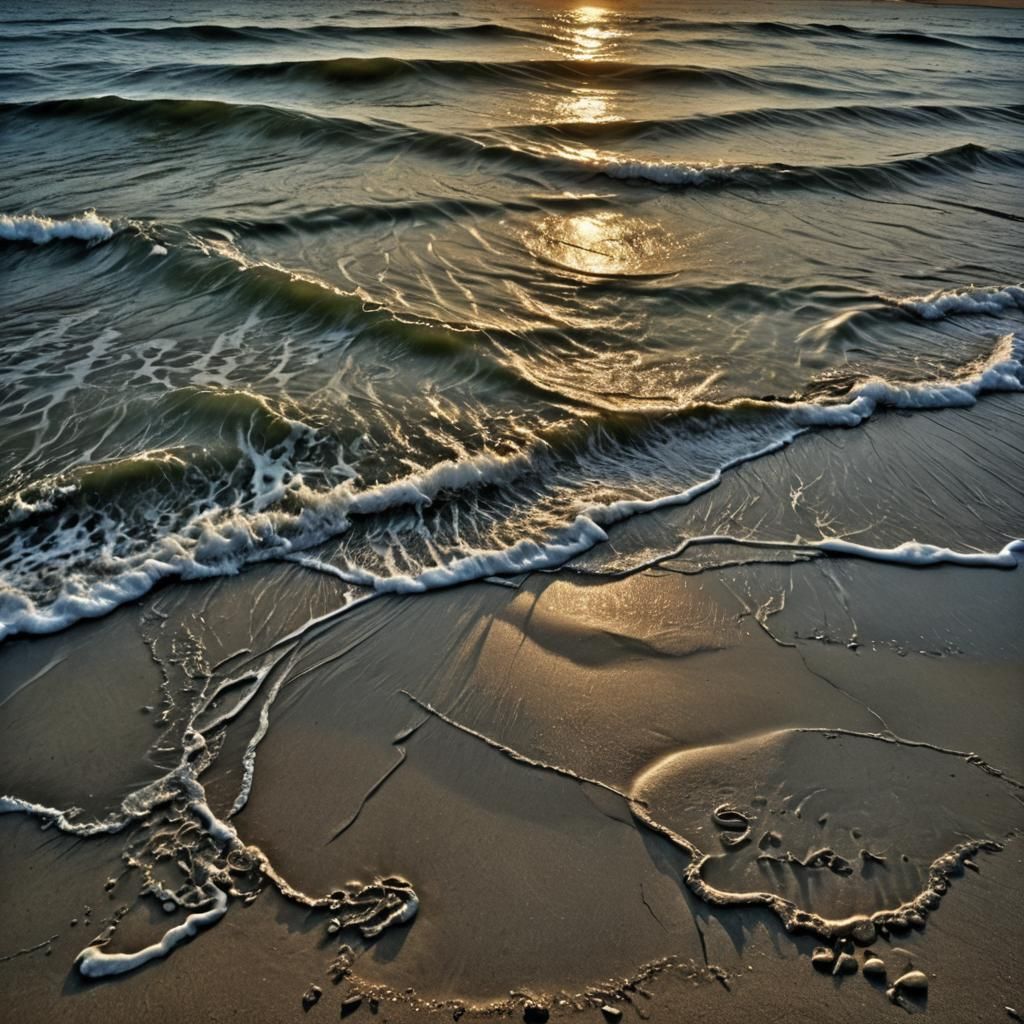 Melancholic Scene of Loss and Longing