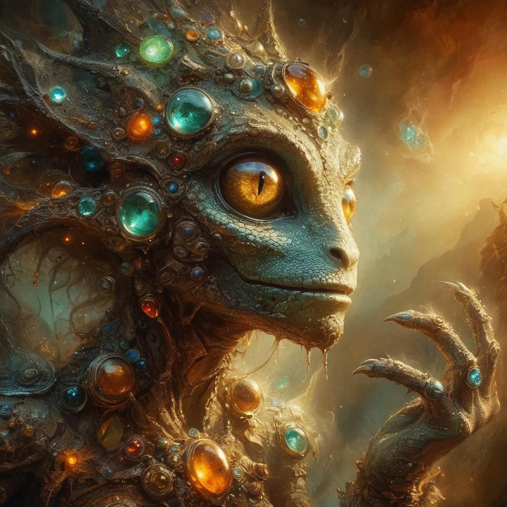 Jewelled Amphibian Alien