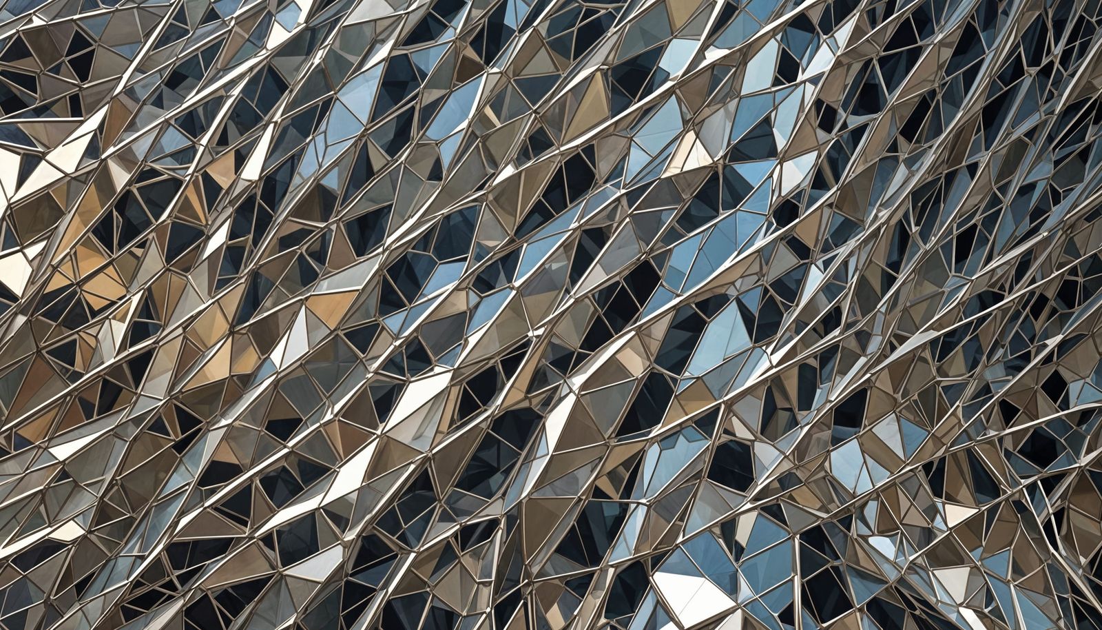 Futuristic Cathedral in Neo-Gothic Style