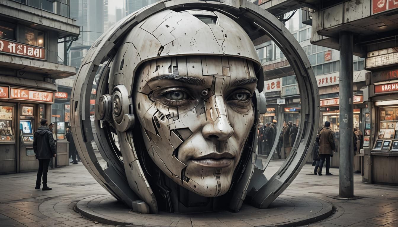 Dystopian Future: Facial Imprint Kiosk