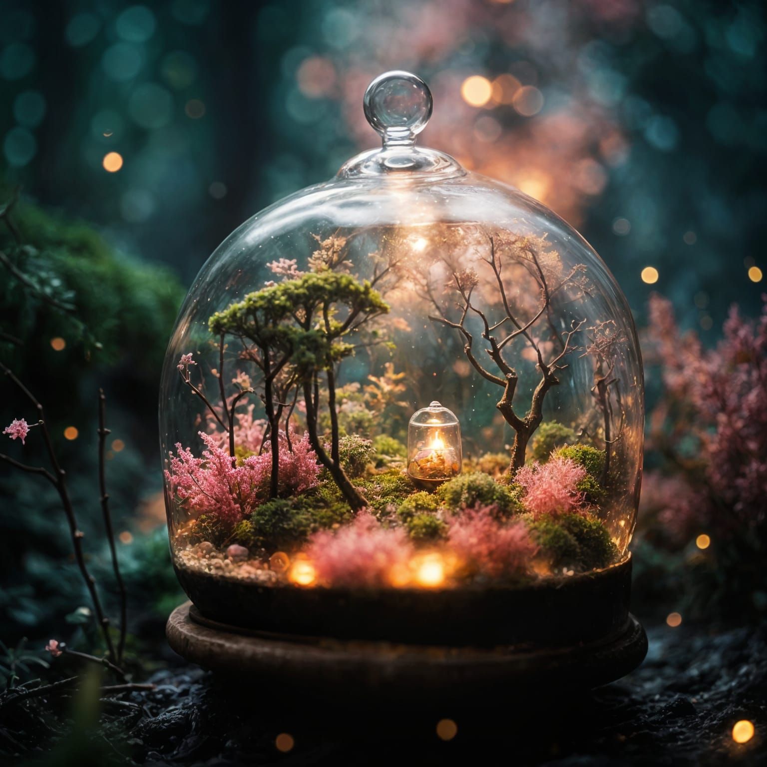 Universe in Terrarium: Dreamlike Digital Art