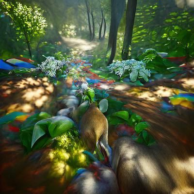 Abstract Conceptualization of Running