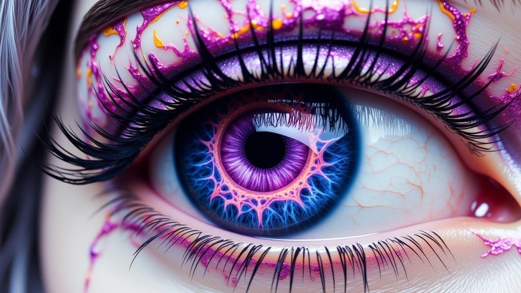 <lora:Fantasy eyes Flux:1.0> <lora:Fractured Gaze:1.0> <lora...