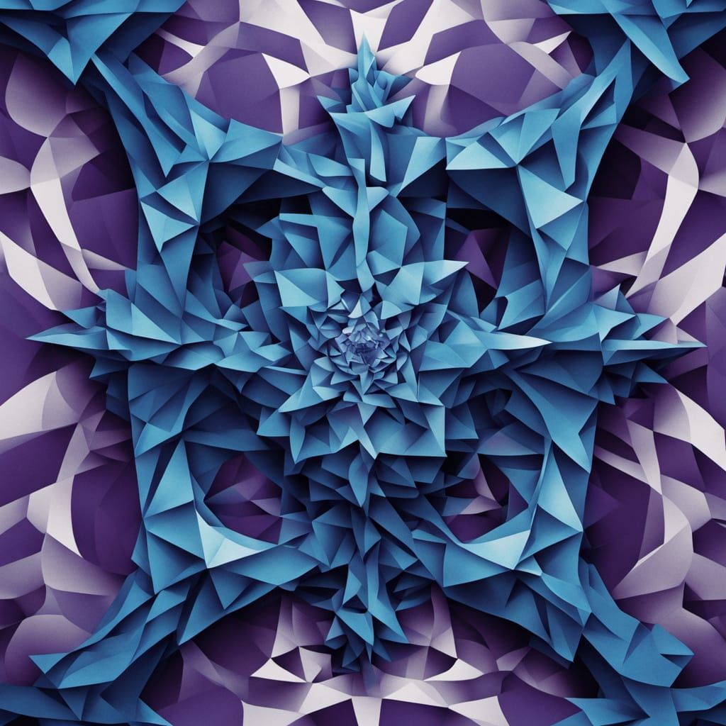 Mind-Bending Optical Illusion of Dissolving Geometric Patter...