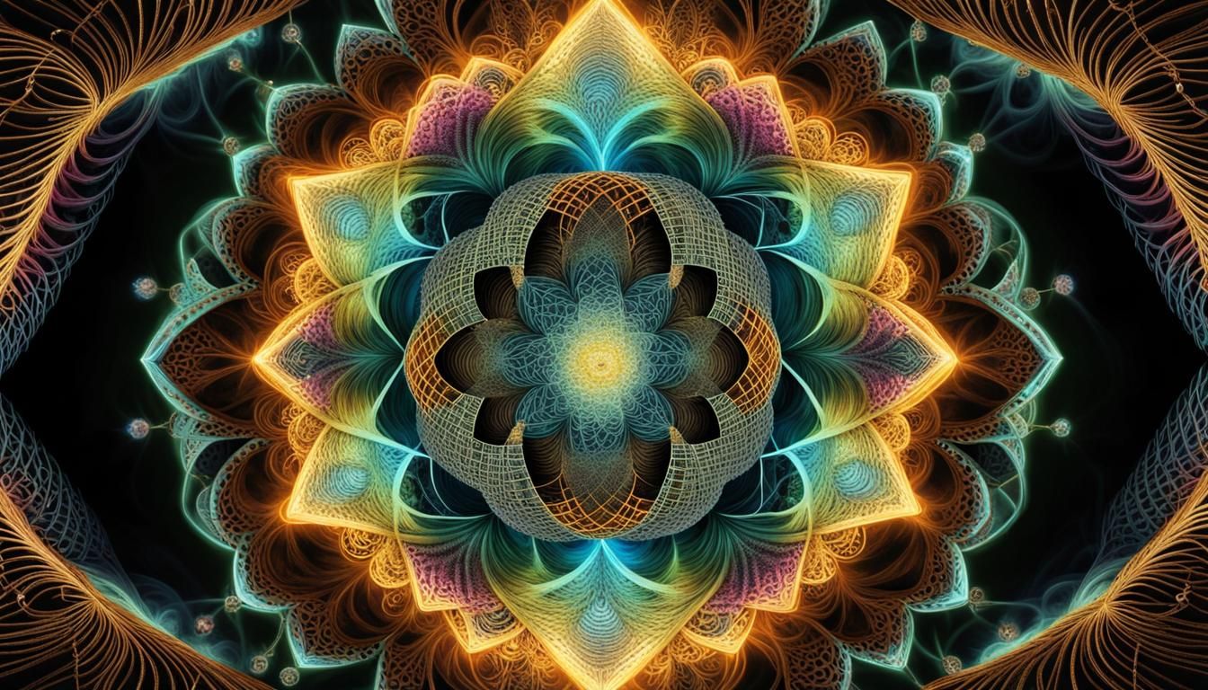 Quantum Crystalline Structures Manifesting Love Frequencies