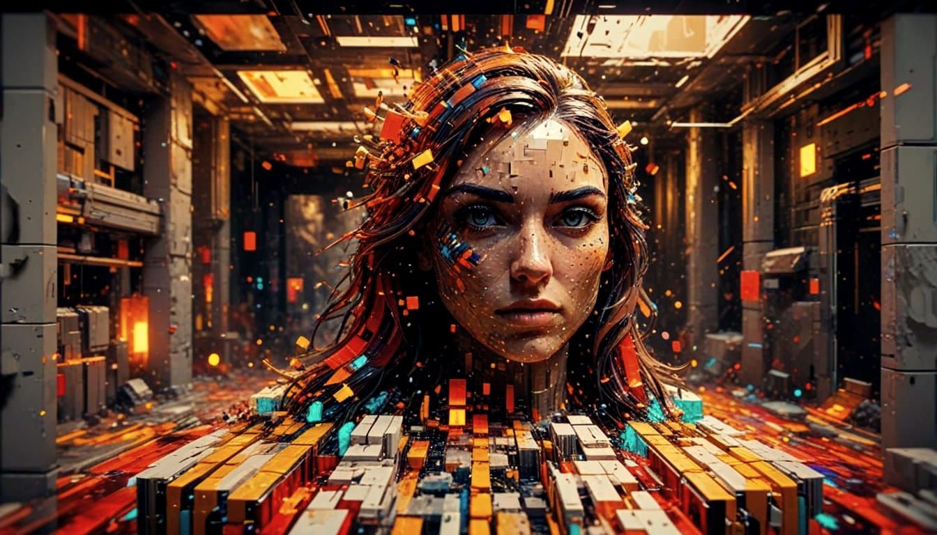 Abstract Quantized Blocks in State of Entropy