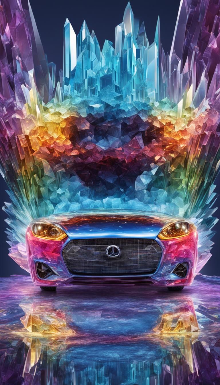 Crystalline Car: New Technology Concept