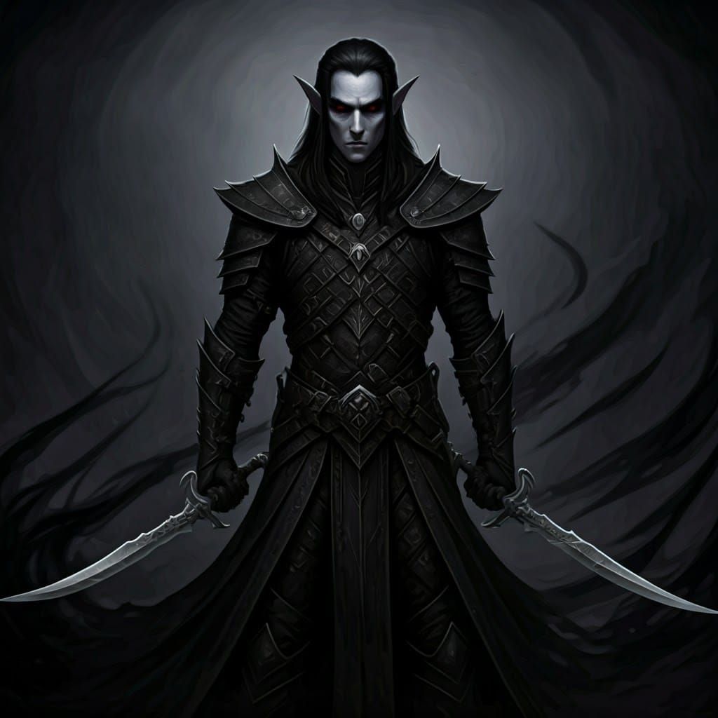 Skarris Corax, Shadar-Kai rogue