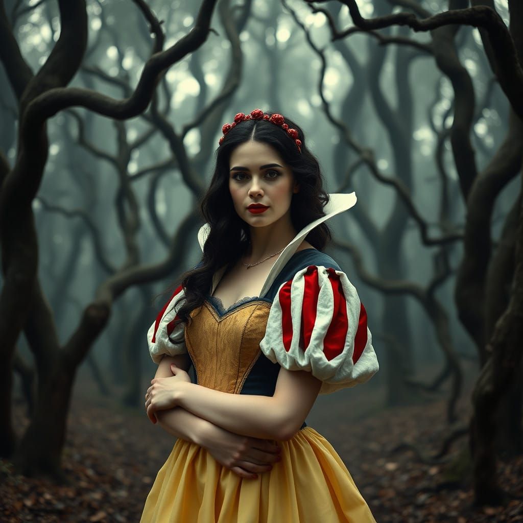 Hedy Lamarr in Eerie Snow White Disney Remake