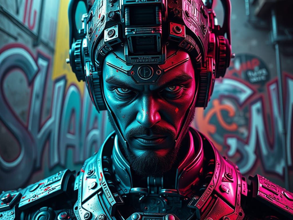 Portrait in Impossible Perspectives: Graffiti Street Art