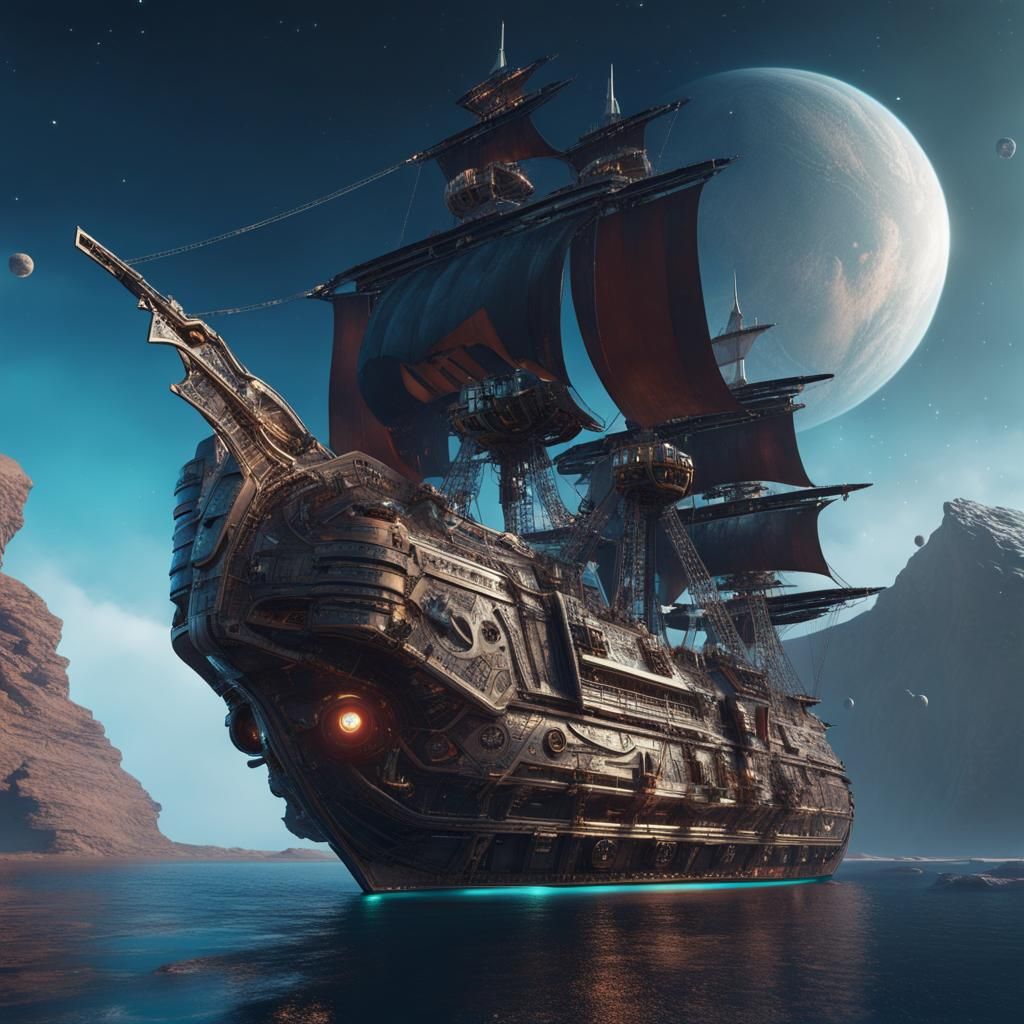 Pirate Ship "Claymore". New Tortuga