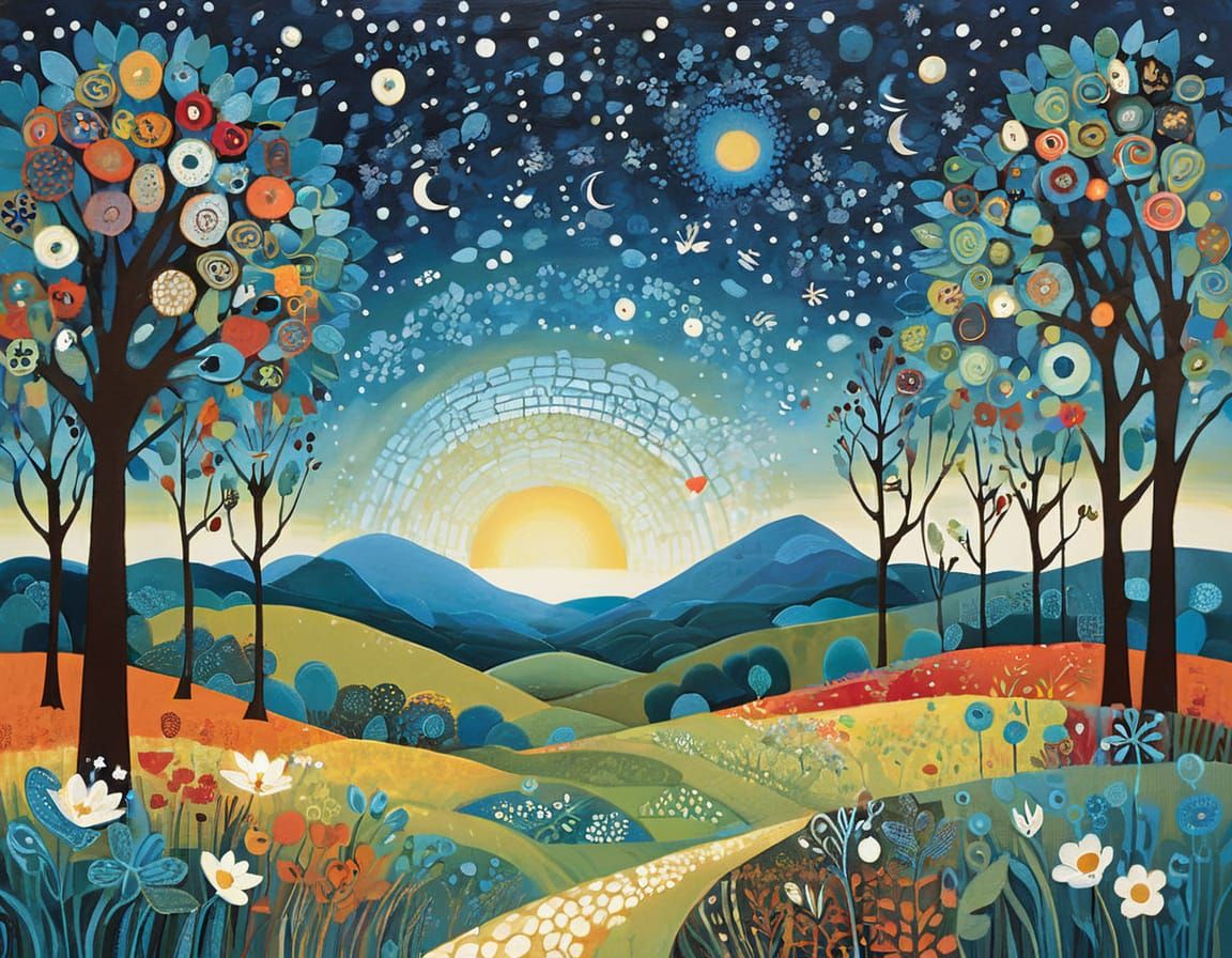 Abstract Portraiture with Bold Colors