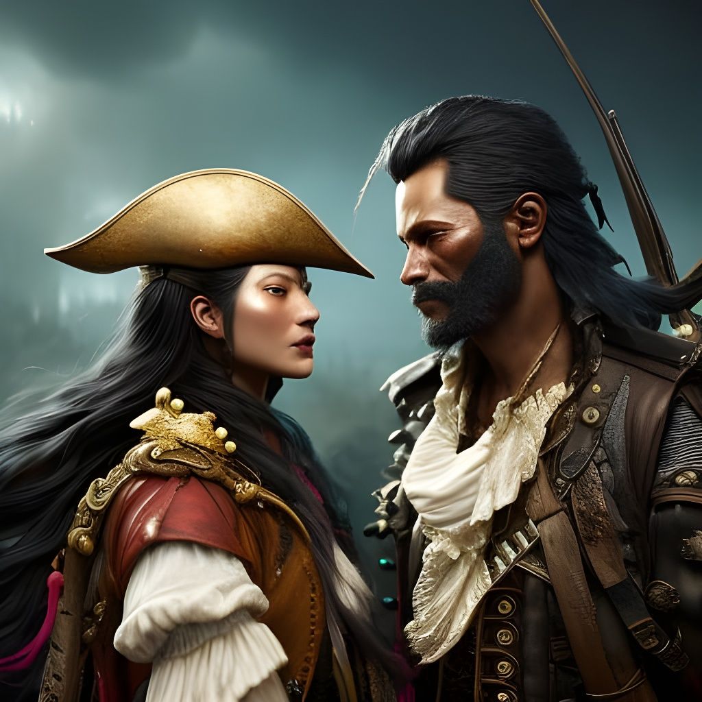 Pirate couple
