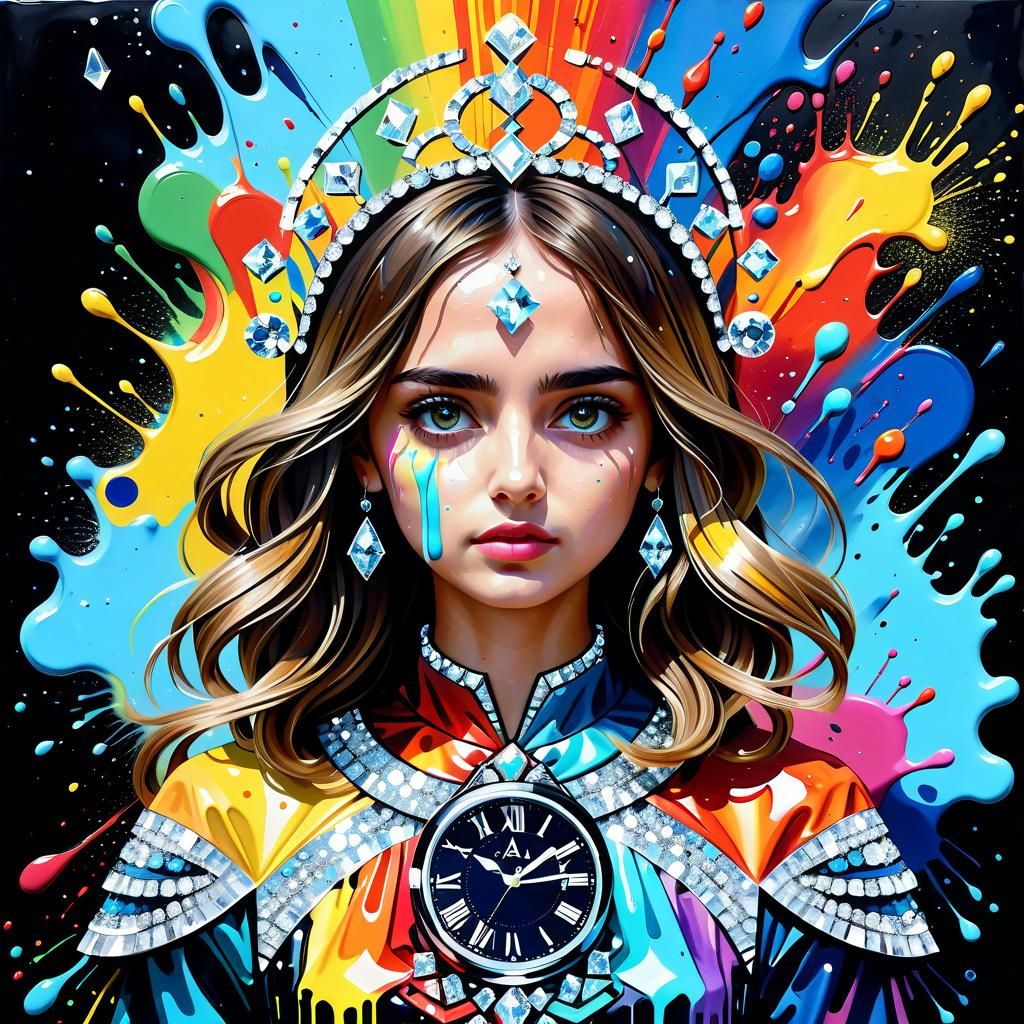 Ana de Armas as Diamond-Clad God of Time