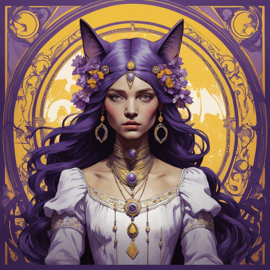 Enchanted Box Art in Minimalist Style