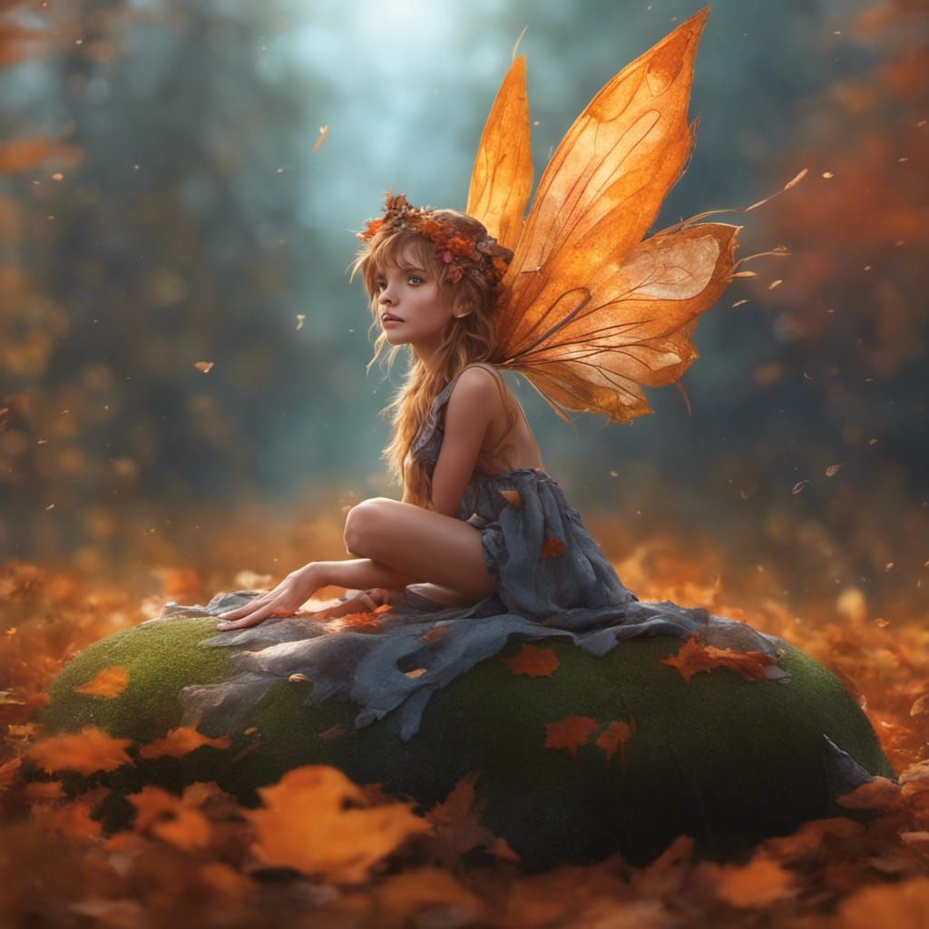 Little Autumn Fairy