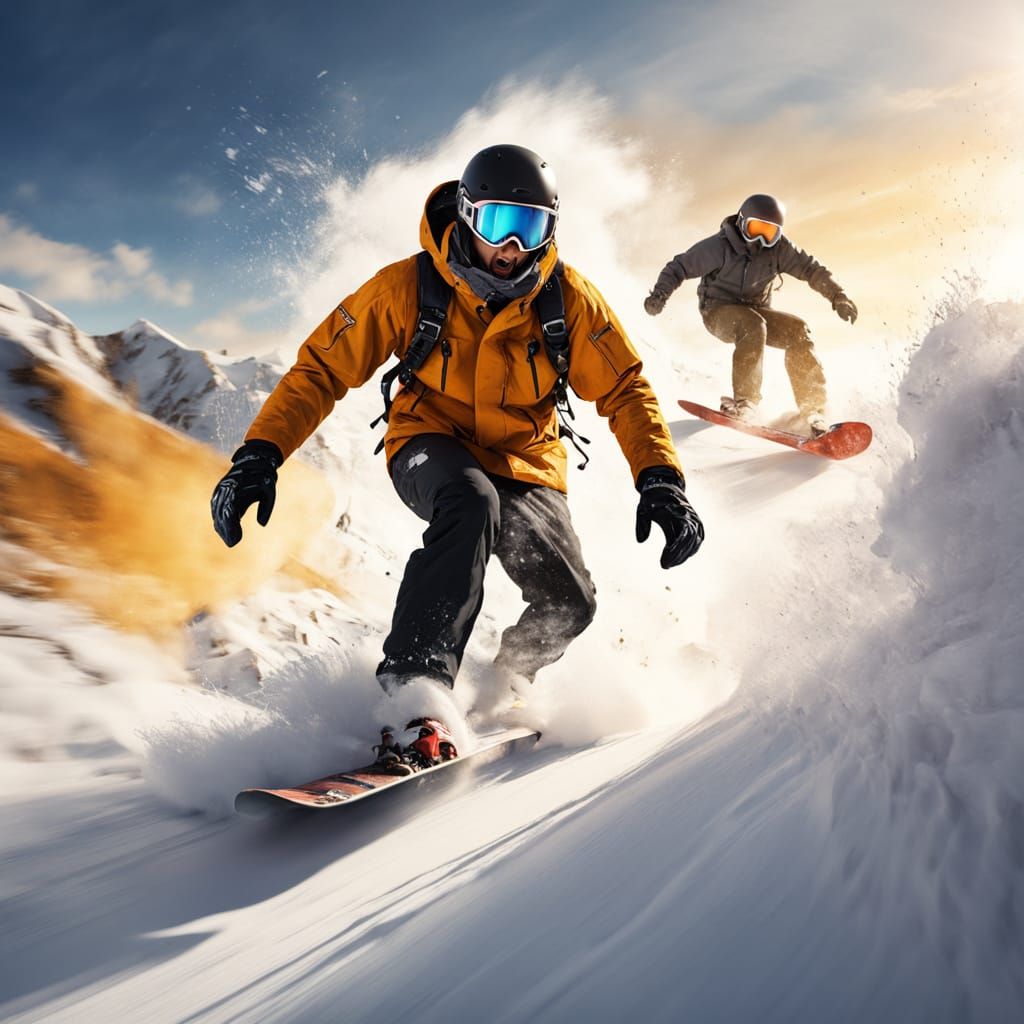 Pulverschnee im Sonnenrausch