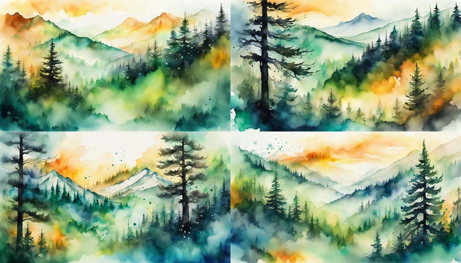 8k HDR,  delicately detailed concept art matte watercolor se...