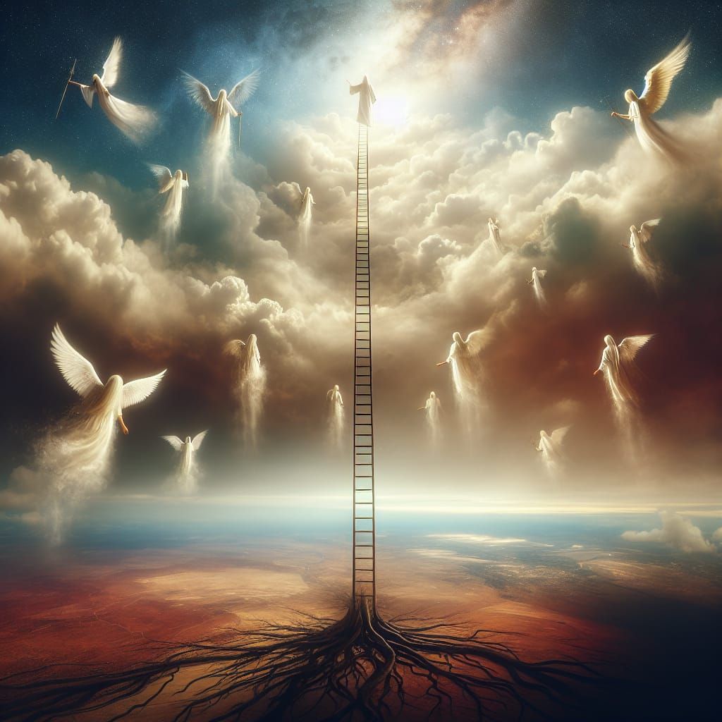 JACOB'S LADDER
GENESIS 28:12,13