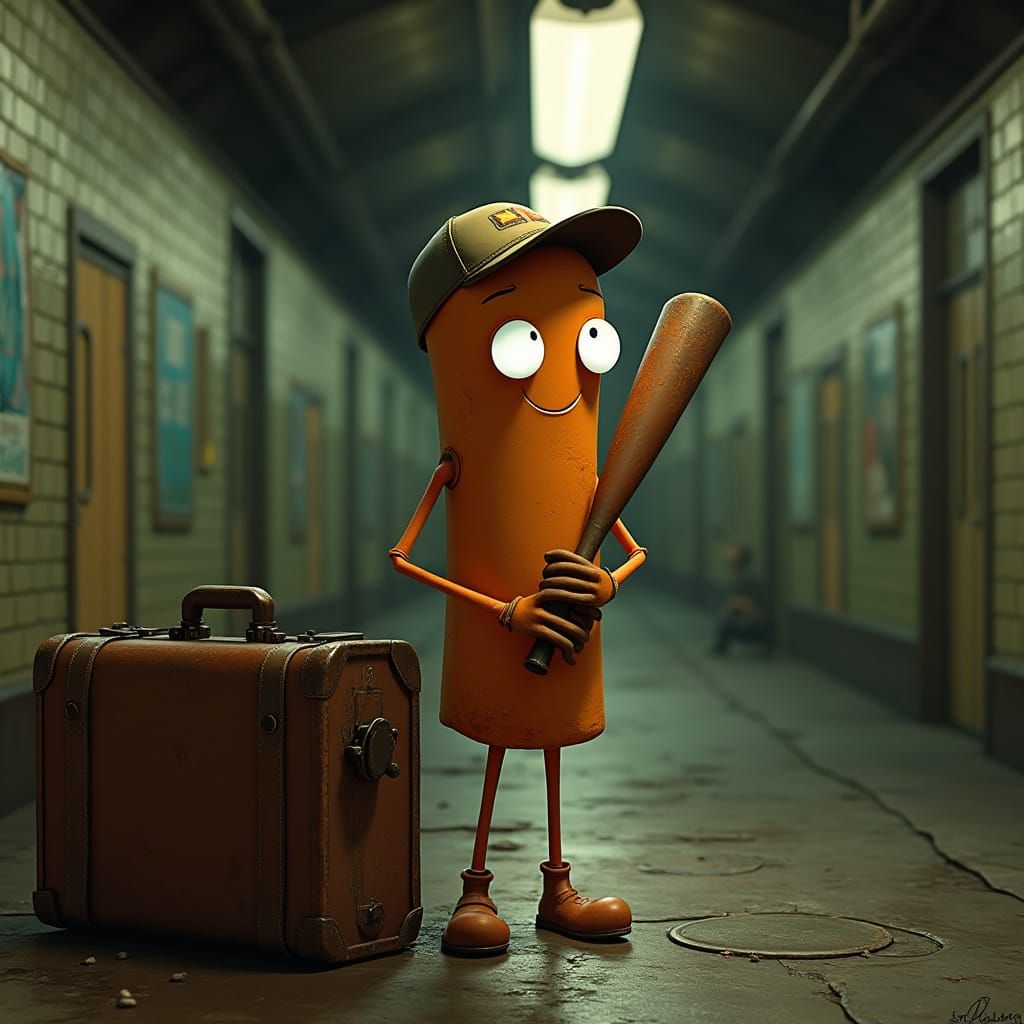 Cinnamon Stick Hero in Abandoned Subway