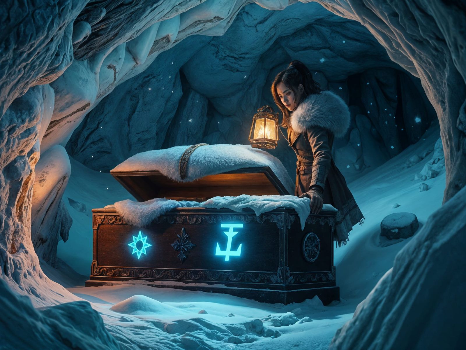The icy sarcophagus