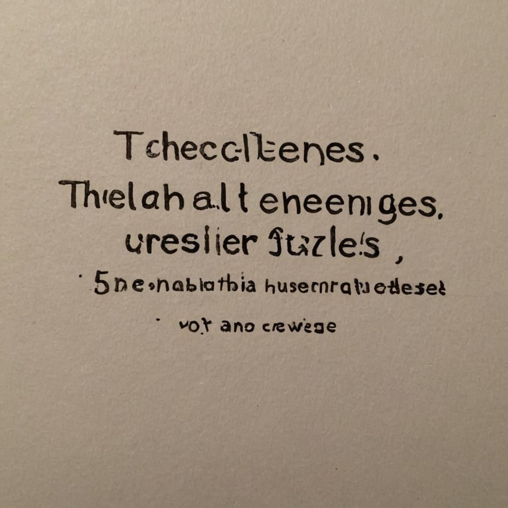 Challenges Are Fake: AI Generated Image