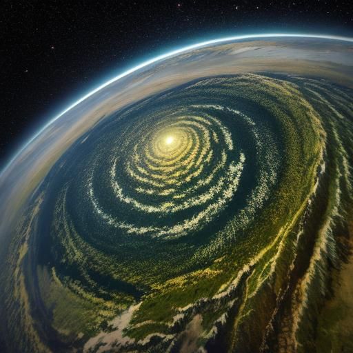 Abstract Design Generated From Number Prompt