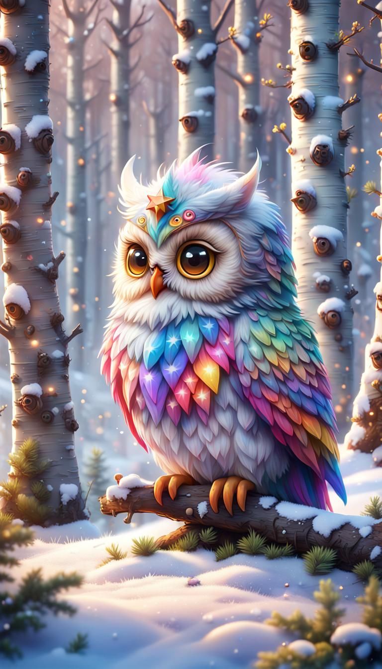 What do we have here ? A star Owl..El Zador is his name,and ...