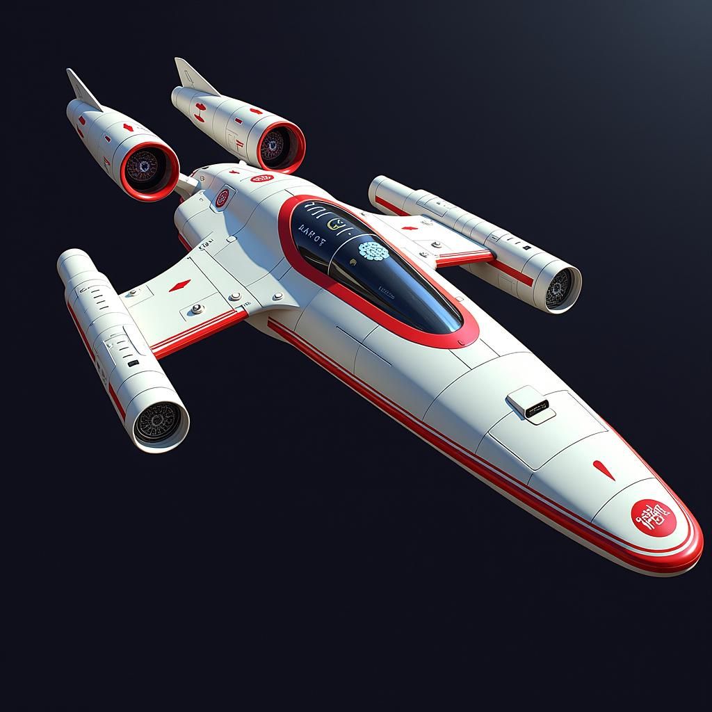 Futuristic Starfleet Cargo Vessels Inspired by Dr. Pepper