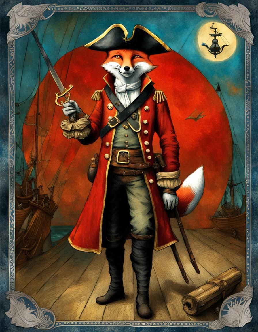 Tarot card "The Pirate" 🏴‍☠️