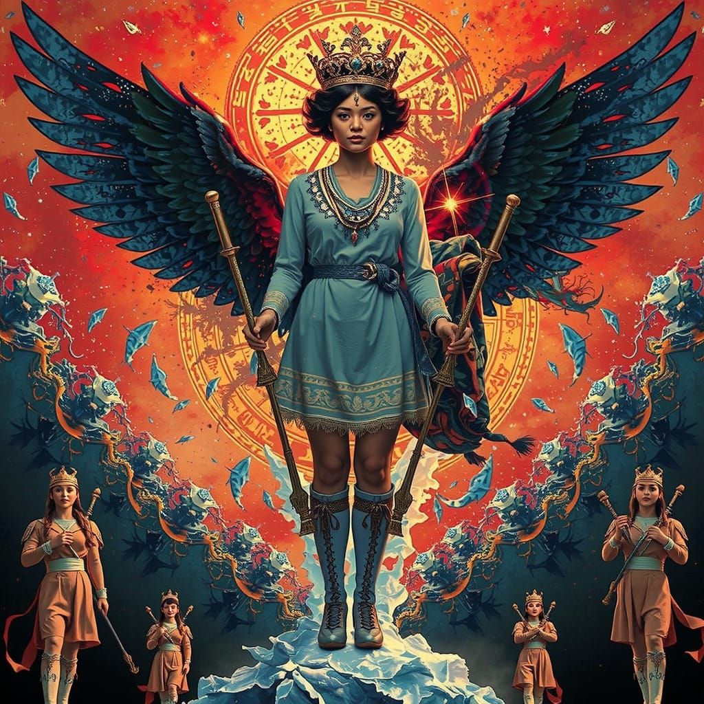 Frozen Intensity Dissolves Into Luxurious Spectacle