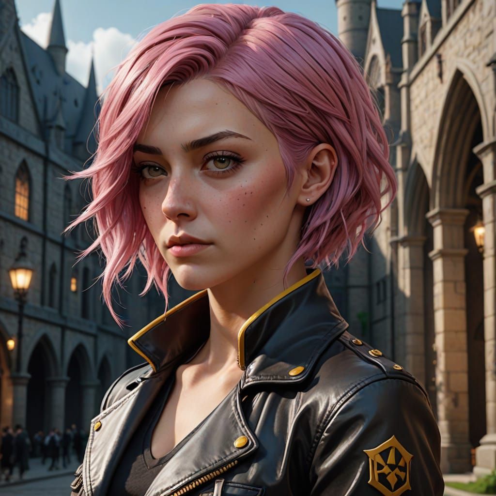 Nymphadora Tonks in Hogwarts Outfit