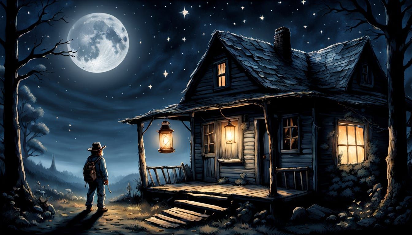 Grizzled Ol' Jesse Emerges into Dark Appalachian Woods