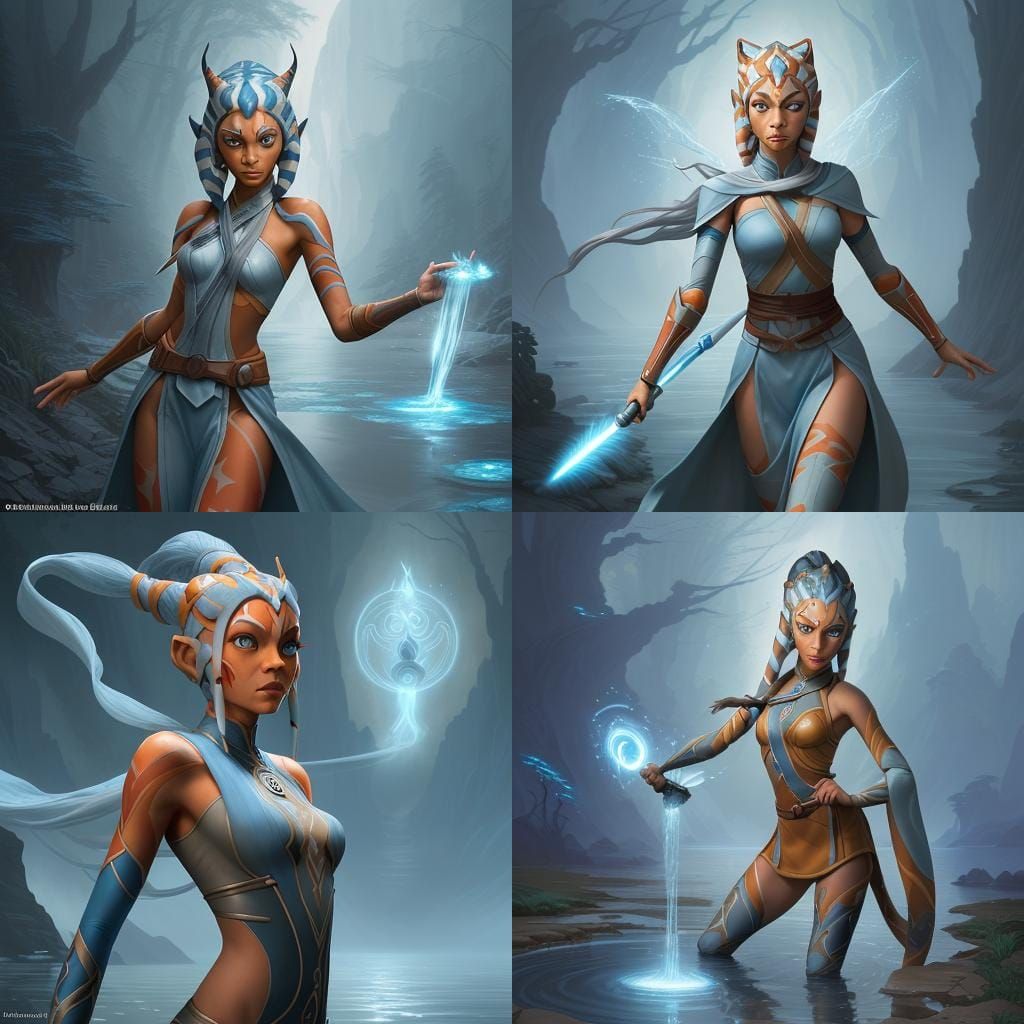 Ahsoka Tano as Avatar Aang