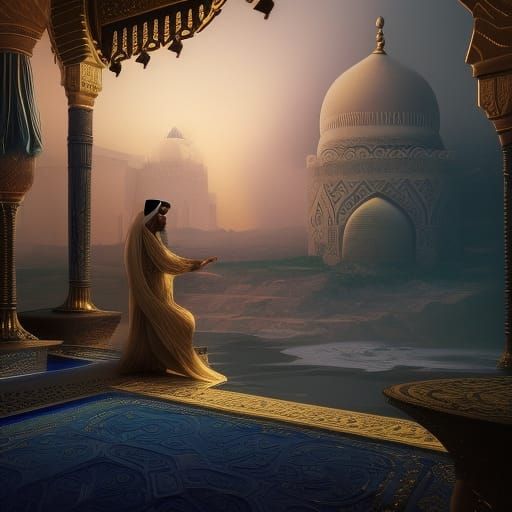 Arabian night prince past dreams