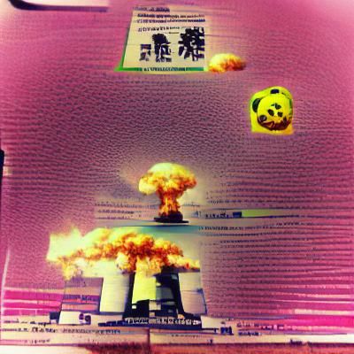 Apocalyptic Nuclear Aftermath: A Scene of Destruction