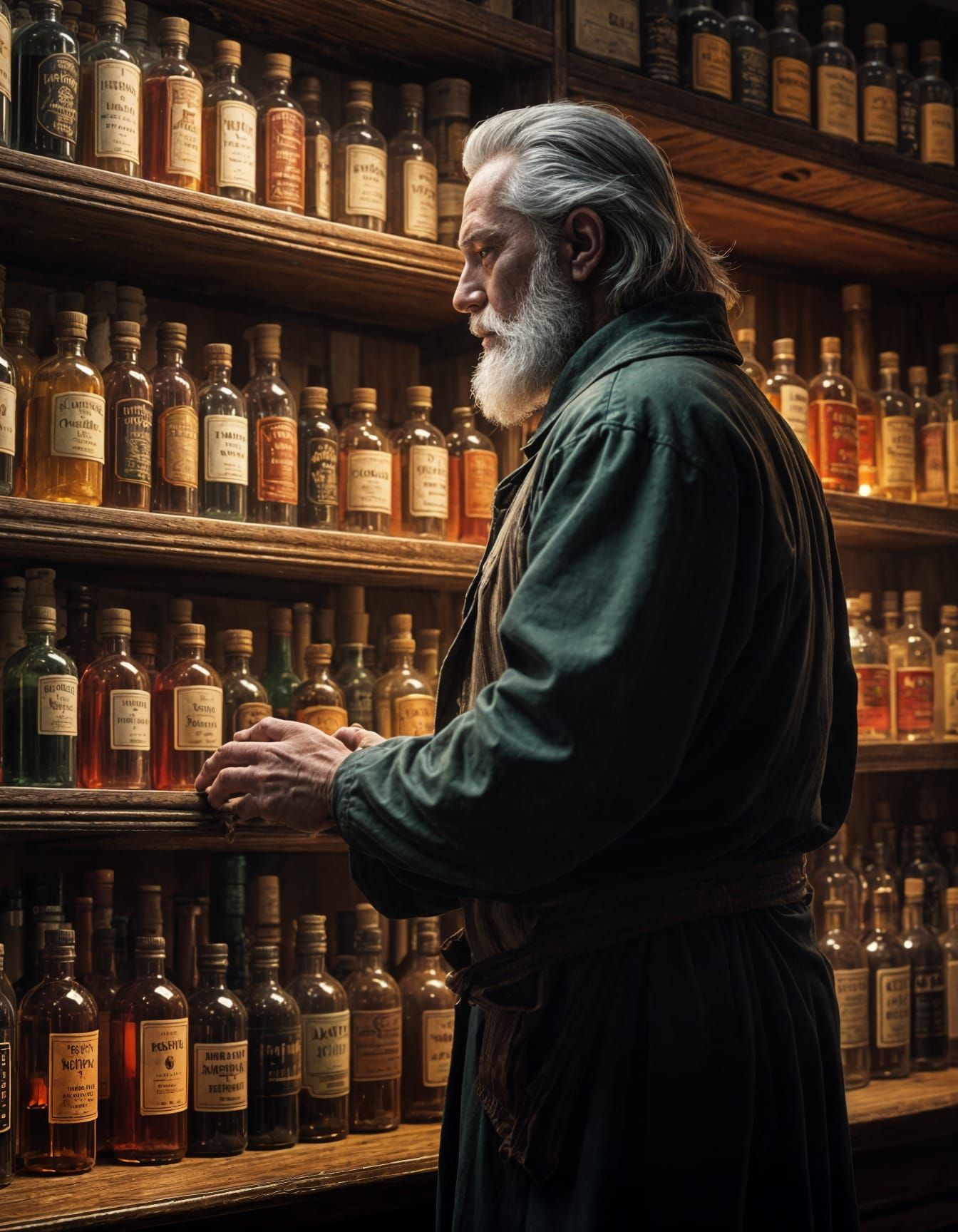 Quirky Apothecary: Detailed D&D Character Concept